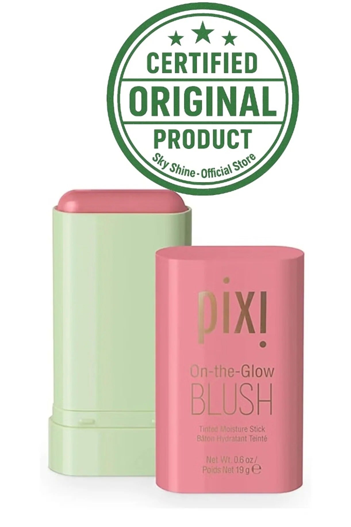 Sky Shine أحمر خدود Pixi On The Glow Fleur 19 جرام
