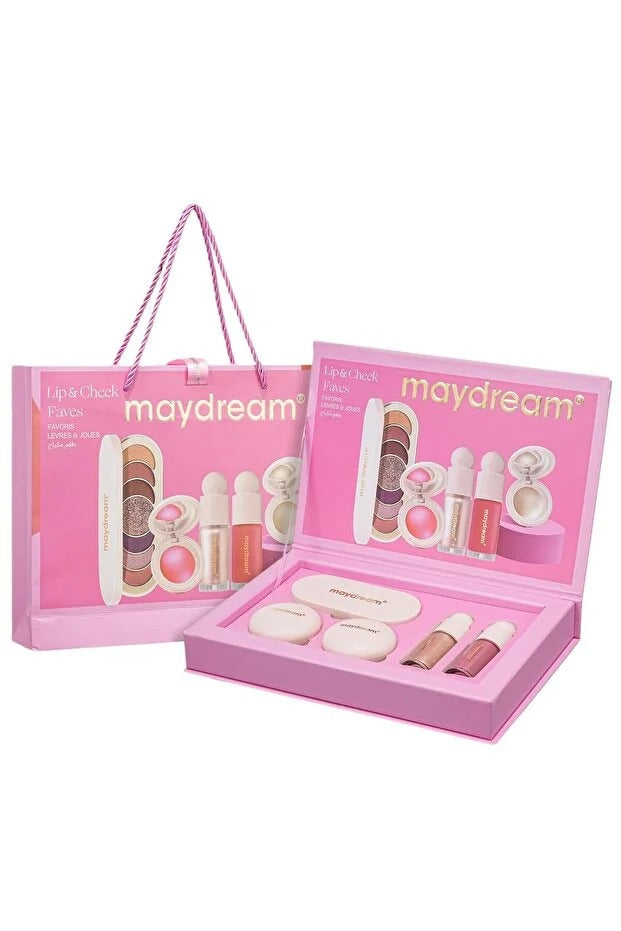 MAYDREAM طقم أحمر خدود و إضاءة وظل العيون